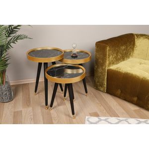 Lyle Black
Gold Nesting Table (3 Pieces)