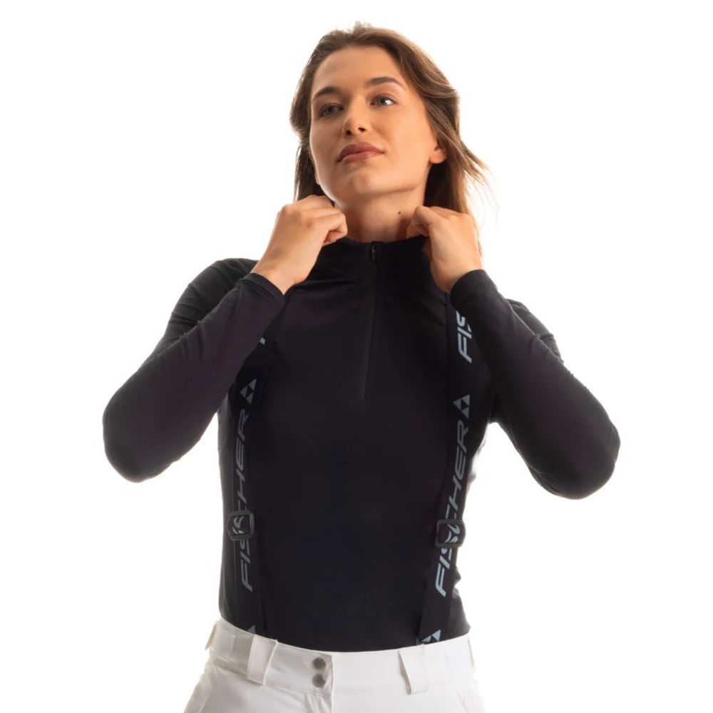 Fischer Ženska majica dugih rukava Enbasis PRO Black M slika 2