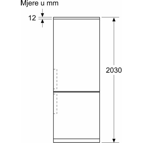 Bosch kombinirani hladnjak KGN49VXDT slika 9