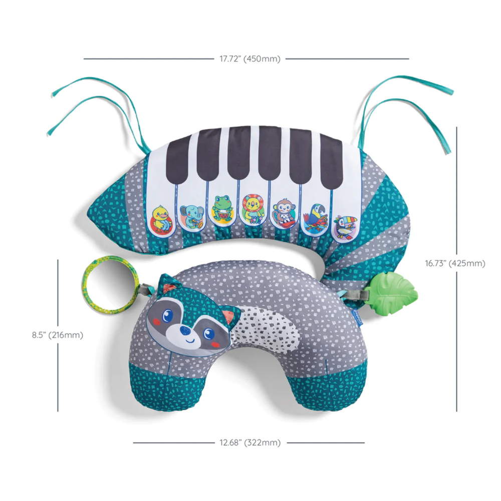 Infantino 313021 Muzički jastuk Grow With Me 3U1 Tummy Time Piano slika 9