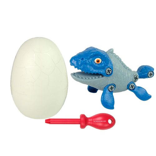 Set dinosaur Mosasaur s jajetom i dodacima - plavi slika 5