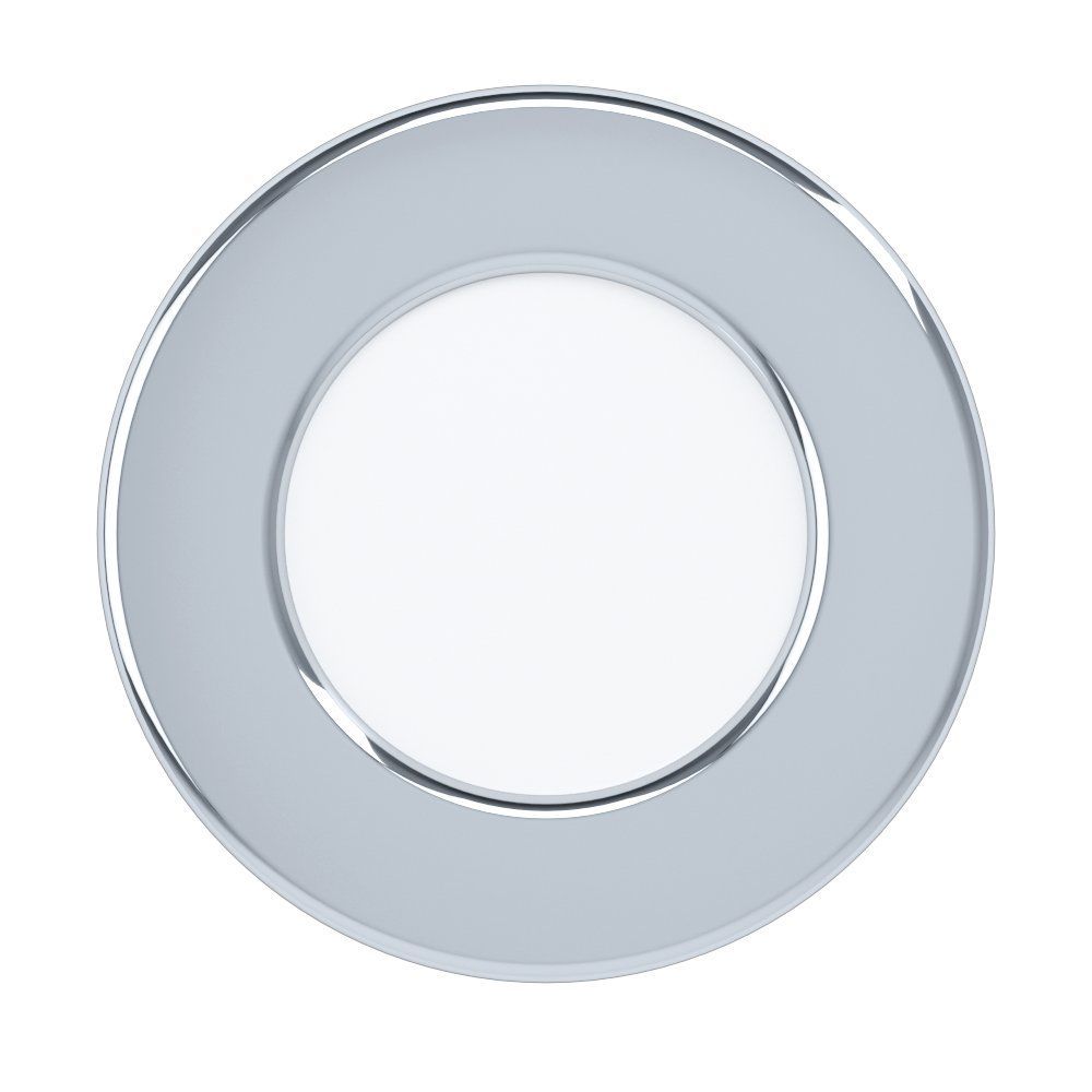 Eglo Fueva 5 ugradbena led, 2,7w, 300lm, prom 86, ip44, bijela/krom/plastika  slika 1