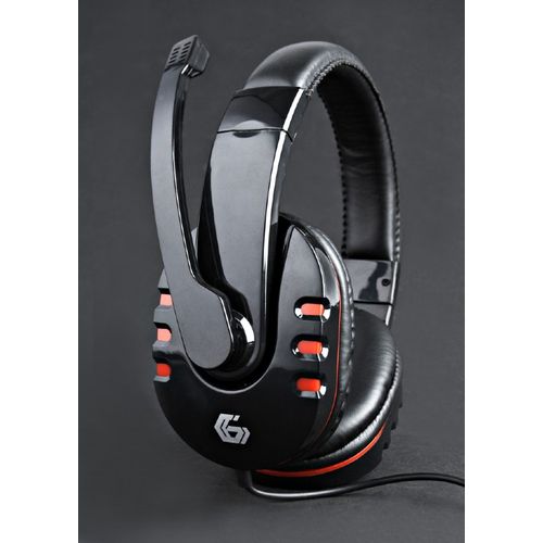 Gembird GHS-402 Gaming Headset with Volume Control, 3.5mm Stereo, Glossy Black slika 2