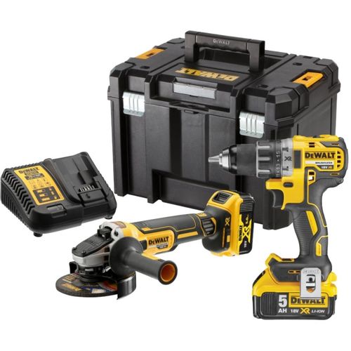 Dewalt 5,0Ah 18V DCK2020P2T set aku alata v tstak slika 3