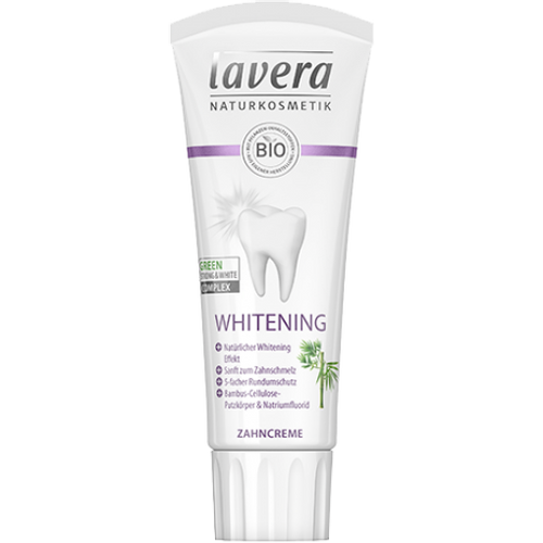 LAVERA Pasta za zube whitening BIO 75ml slika 1