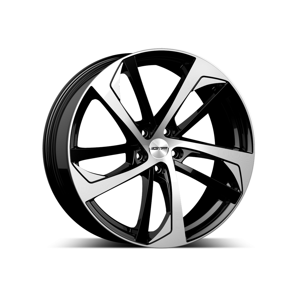 GMP Italia Aluminijumska felga KATANA 8,5×19 5×112 ET35 CB 66,5 BLACK DIAMOND slika 1