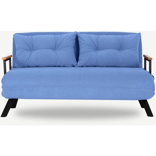 Atelier Del Sofa Sando dvosed - Plavi dvosed na razvlaÄenje slika 2