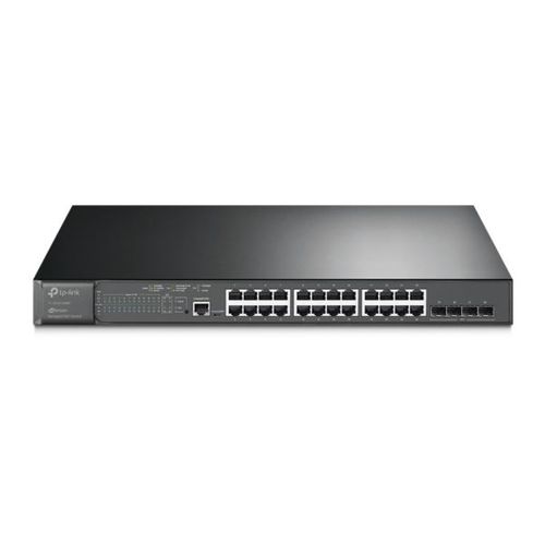 TP-Link 24-portni Gigabit JetStream PoE Switch 4 1G SFP slika 1