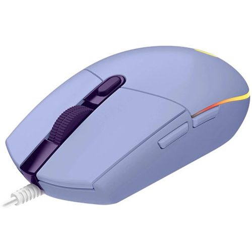 Logitech G102 Lightsync Gaming Wired Mouse, Lilac USB slika 3