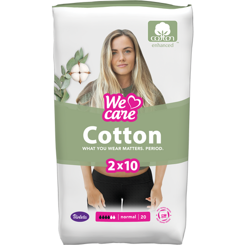 Violeta Cotton higijenski ulošci Normal 20 kom slika 1