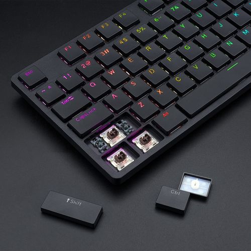 REDRAGON ANUBIS K539 RGB WIRED/WIRELESS MECHANICAL KEYBOARD BLACK slika 7