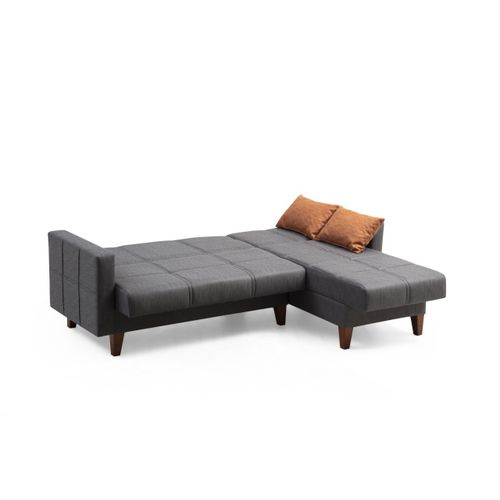 Polya L - Dark Grey Dark Grey Sofa Set slika 6