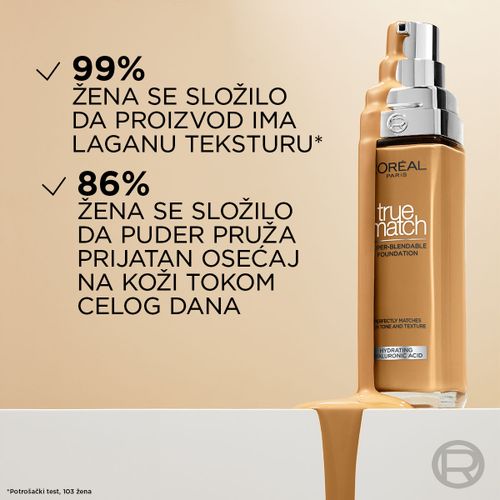 L'Oreal Paris True Match tečni puder 5.R/5.C slika 7