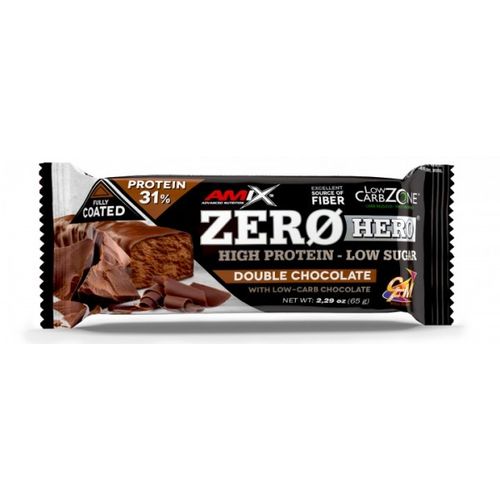 AMIX Zero Hero Protein Bar 65 g Čokolada slika 1