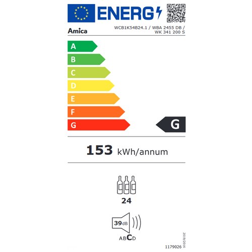 Amica vinski hladnjak WCB1K54B24.1 ( 1179026 ) slika 4