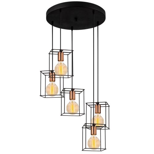 Selimiye - N-1184 Black Chandelier slika 2