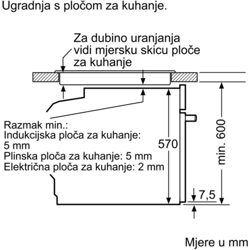 Bosch pećnica HBG579BS0 slika 12