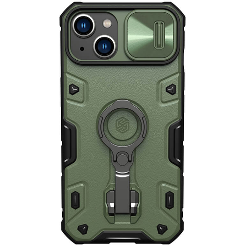 Maska Nillkin CamShield Armor Pro za iPhone 14 6.1 zelena slika 1