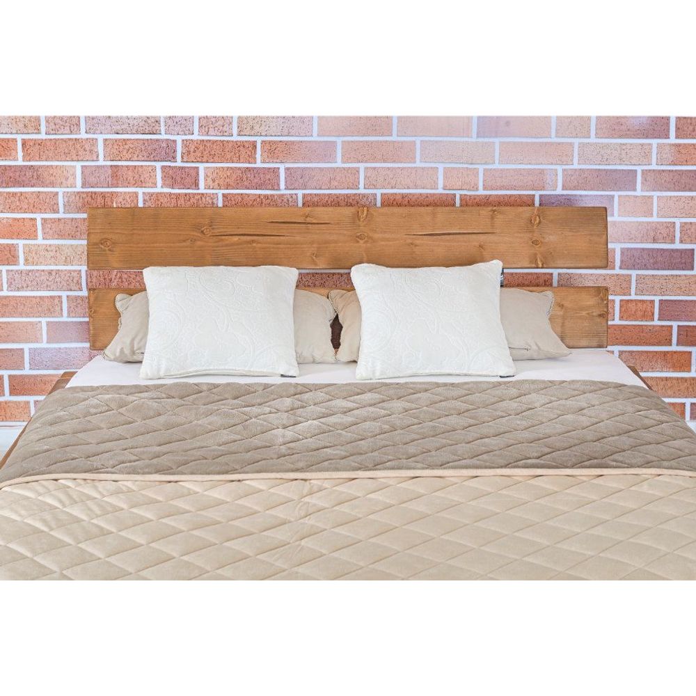 Krevet MALAK 5 140 x 200 cm hrast slika 4