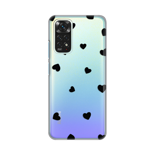 Torbica Silikonska Print Skin za Xiaomi Redmi Note 11/Note 11S Hearts slika 1