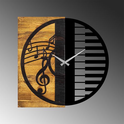 Wallity Ukrasni drveni zidni sat, Wooden Clock 11 slika 6