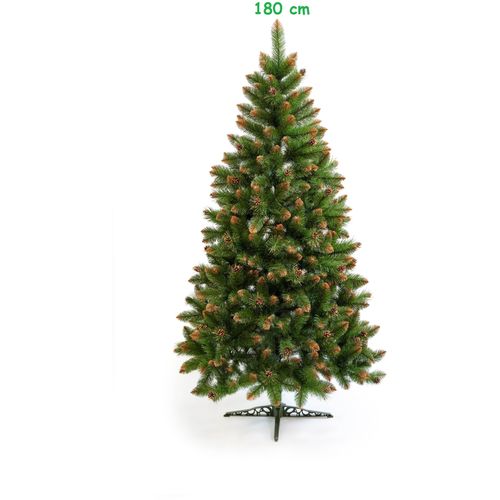 Umjetno božićno drvce - BEATA zlatna s češerima - 180cm slika 1