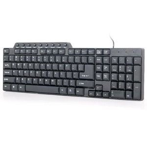 KB-UM-104 Gembird Multimedijalna tastatura US layout black USB