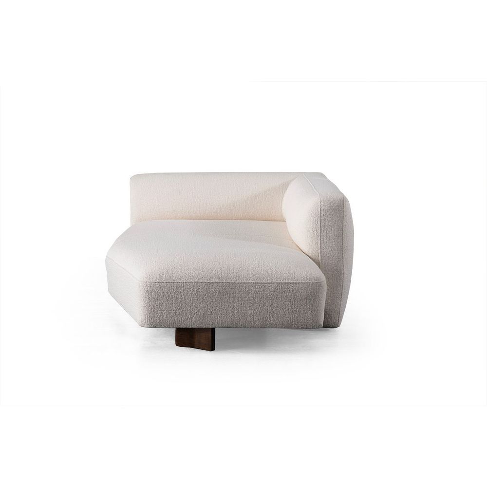 Ugaona Sofa Rena - Desni Kutak - Bijela slika 9