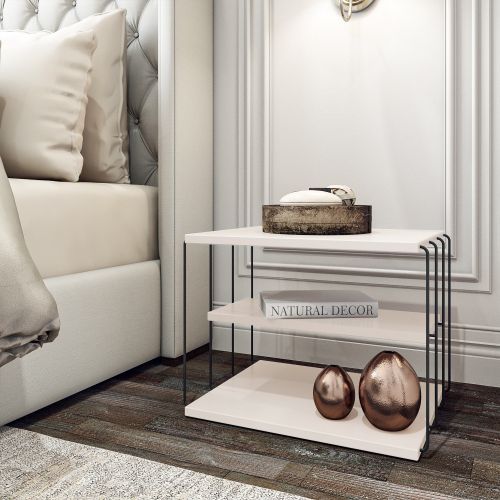 Lifon -White WhiteBlack Side Table slika 1