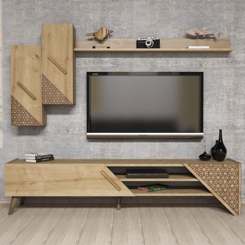 Woody Fashion TV jedinica, Beril - Oak slika 3