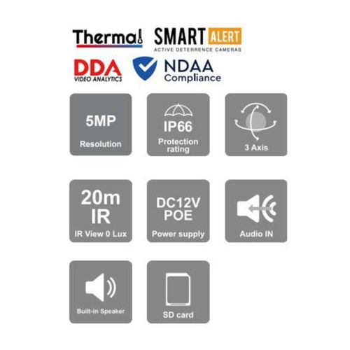 PROVISION-ISR IP Termalna bulet kamera 5mp, IR20m, IP66 BMH-THERMAL-3 slika 5