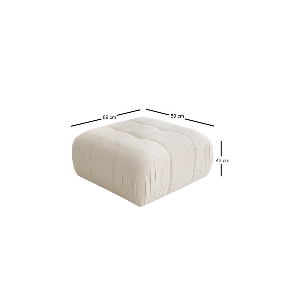 Soli - Bijeli Pouf slika 6