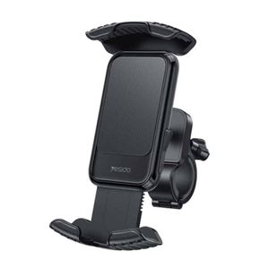 Držač za motocikl Yesido C249 za mobitele od 4.8"- 6.8" inča crni