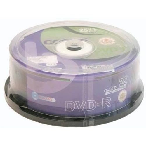 DVD-R 4.7 GB 120 min 16x Copor 25/1 slika 2