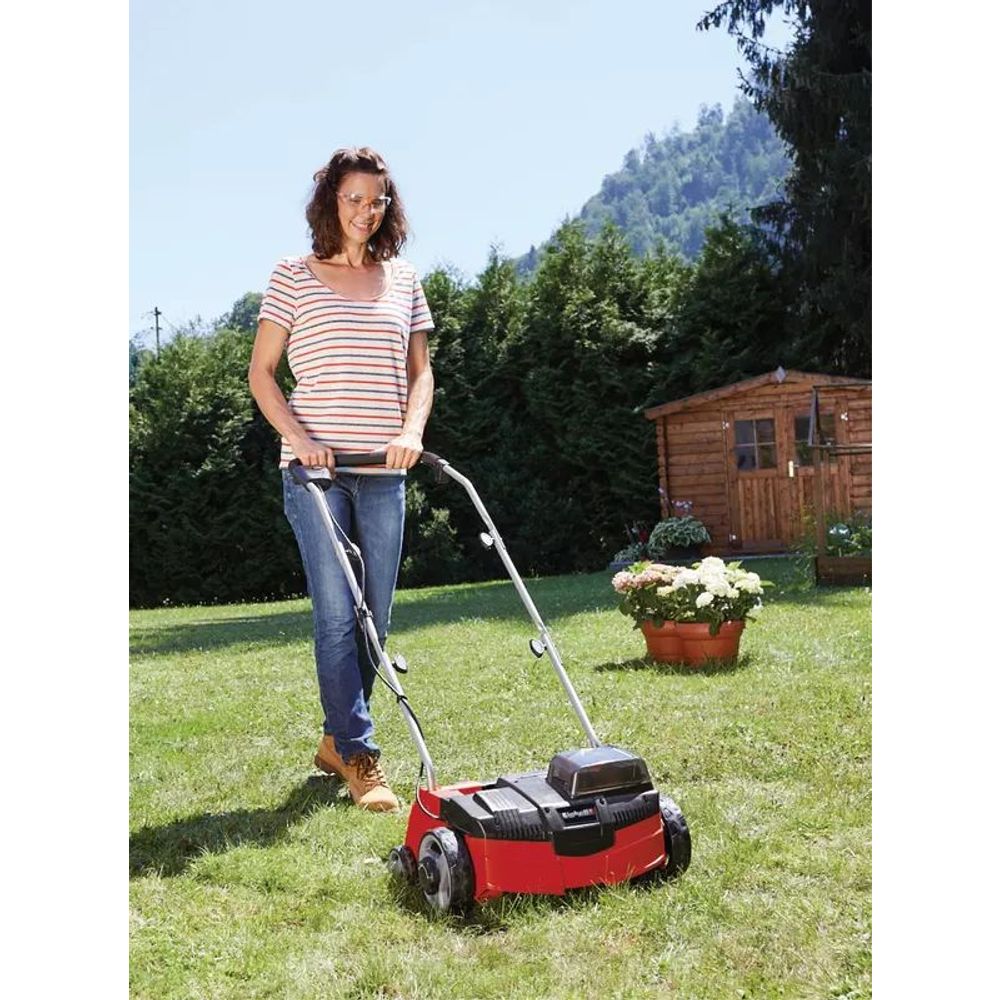 Einhell Akumulatorski prozračivač trave GC-SC 36/31 Li-Solo + Baterija 2.5 Ah i punjač slika 2