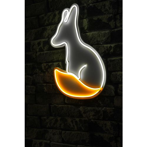 Wallity Ukrasna plastična LED rasvjeta, Fox - Yellow slika 9