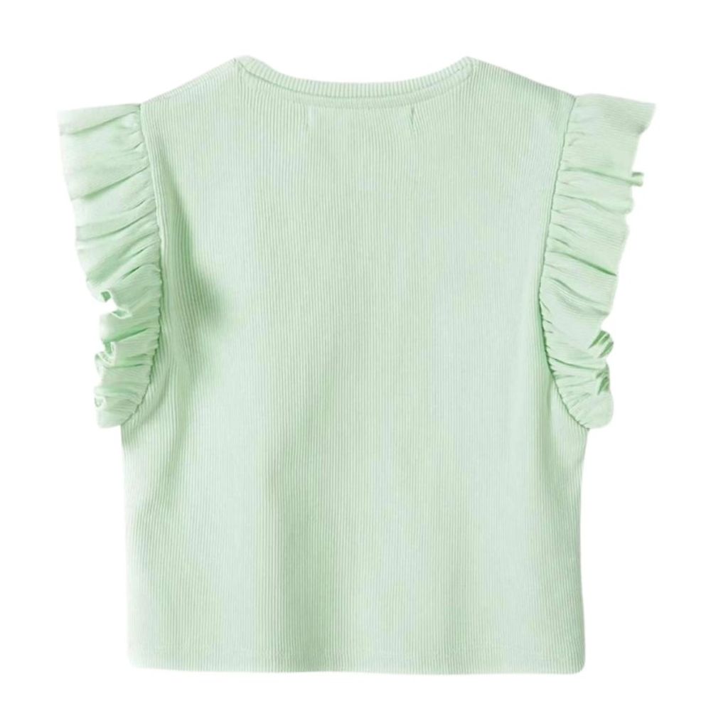 Minoti Majica bez rukava za bebe - Mint, 12-18 mj slika 2
