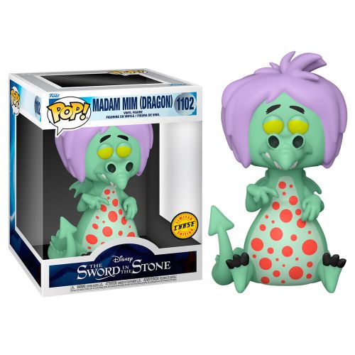 Funko POP figura Disney Mač u kamenu: Mim kao Zmaj Chase 15cm slika 1