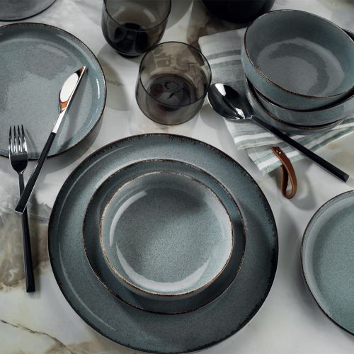 Hermia Concept Porculanski set tanjura 24 dijelni DINER BLUE, MOD24Y2730P01 slika 6