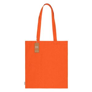 NATURELLA RECYCLE,torba od recikl.pamuka,oranž