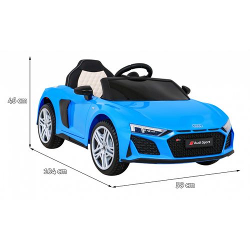 Licencirani auto na akumulator Audi R8 LIFT - plavi slika 2