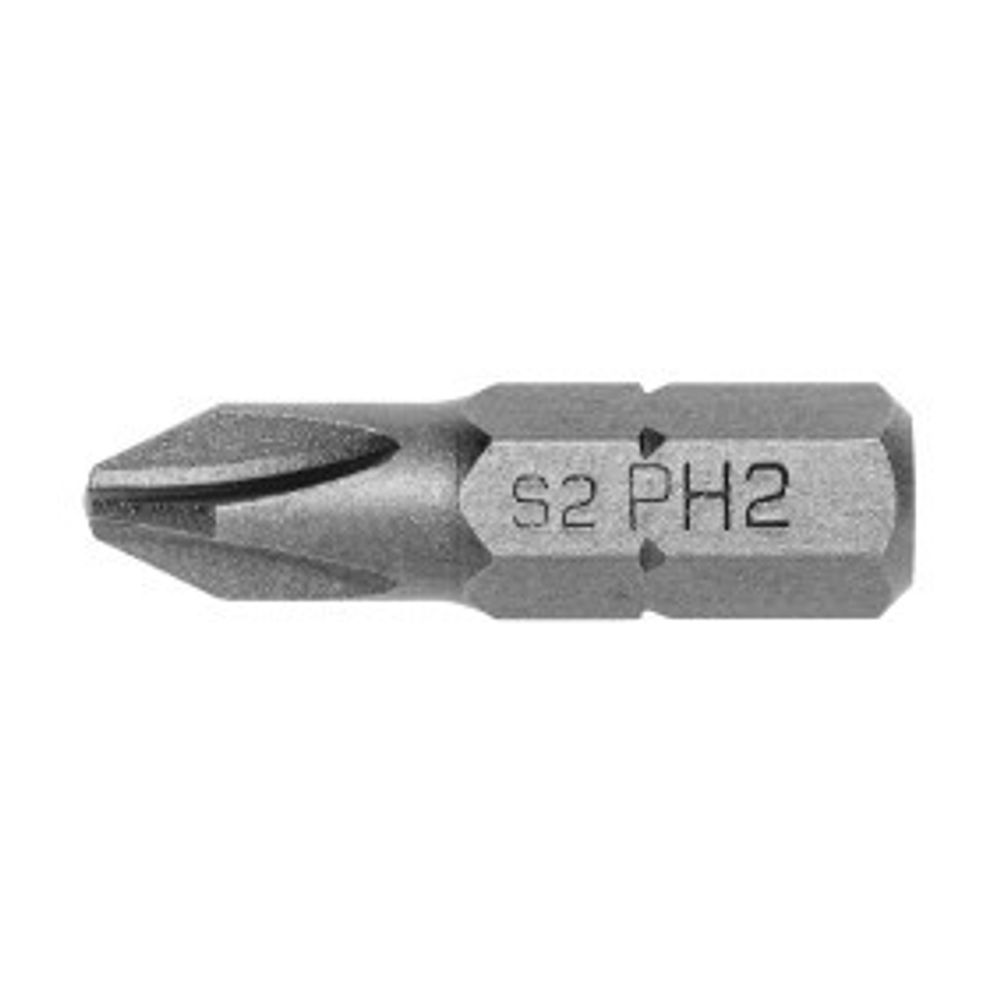 Högert  Bit nastavak 1/4" PH2, 25mm, S2 (pakiranje 10 komada) slika 1