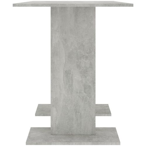 Blagovaonski stol siva boja betona 110 x 60 x 75 cm od iverice slika 25