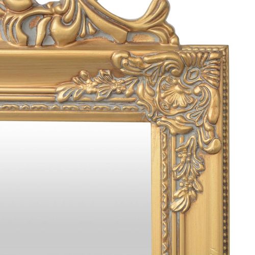 Samostojeće Ogledalo Barokni Stil 160x40 cm boja zlata slika 11