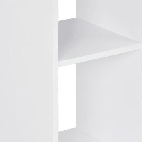 Barski stol bijeli i boja betona 60 x 60 x 110 cm slika 13