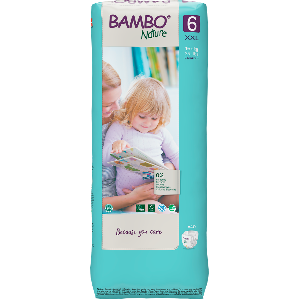 Bambo Nature pelene veliko pakovanje slika 4
