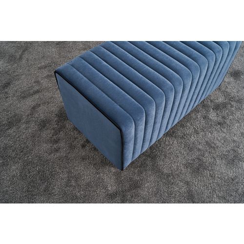 Atelier Del Sofa Tabure, Plava, Mabel Puf - Blue slika 3