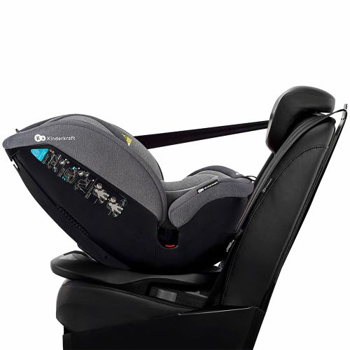 Kinderkraft autosjedalica XPEDITION 0-36 kg Isofix, siva slika 56