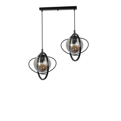 Nepal 2 Li Sıralı Siyah Füme Camlı Sarkıt Black
Fume Chandelier slika 1