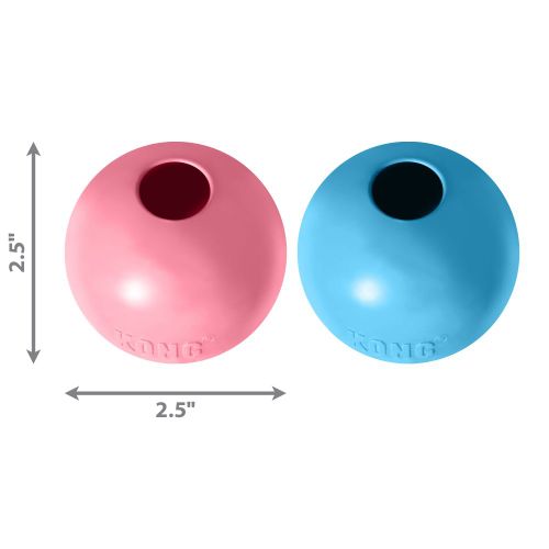 KONG Igračka za psa, Puppy Ball Hole, Small, 6,5 cm slika 5